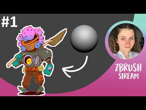 Sculpting a Succulent Dude – Layla Viscu – ZBrush 2026