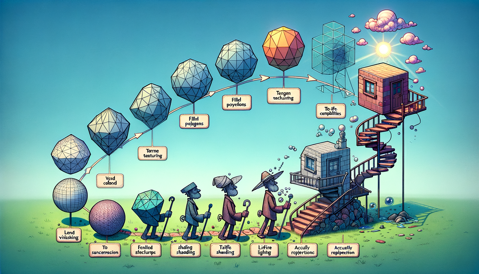 Design Software History: The Evolution of Visualization Techniques in Design Software: From Wireframe to Real-Time Rendering