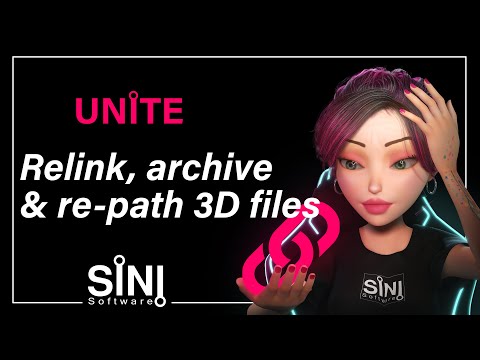 The Unite 3ds Max plugin relinks missing files supporting many third party file types plugins