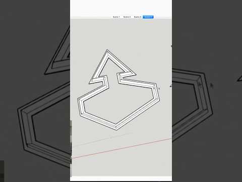 Designing 3D Printed Cookie Cutters in SketchUp