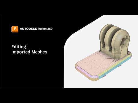 How to Import and Edit 3D Mesh Files Easily | Autodesk Fusion