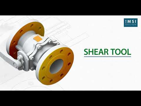 What's New in TurboCAD Mac 15? Shear Tool