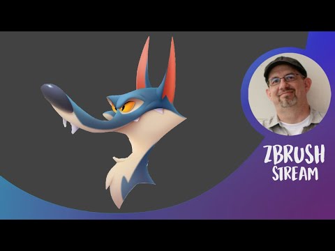 Wolf - Stylized ZBrush Sculpt Part 1 | Shane Olson
