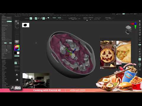 Cooking with Patrick 4D – ZBrush 2023