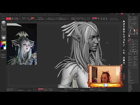 3D Character Art - Anna Beganska – ZBrush 2025