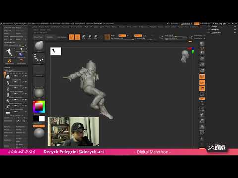 Digital Marathon – Deryck Pelegrini – ZBrush 2023