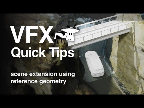 Mastering Workflows: Scene Extension using Reference Geometry Created in PFTrack