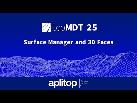tcpMDT 25 Standard | Surface Manager and 3D Faces