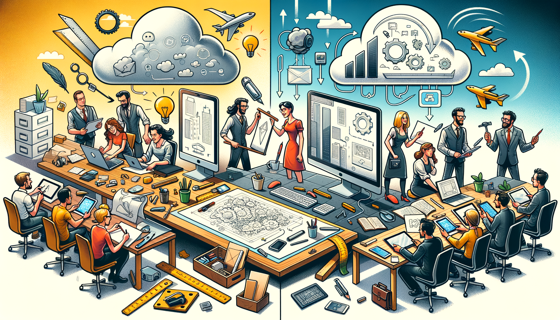 Exploring the Paradigm Shift: Cloud-Based Design Workflows and Their I