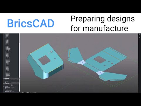 Crafting Designs for Production: Leveraging BricsCAD in the Manufacturing Process