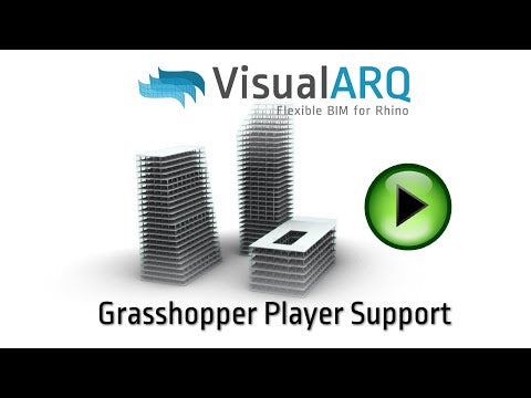 Run VisualARQ with the Grasshopper Player!