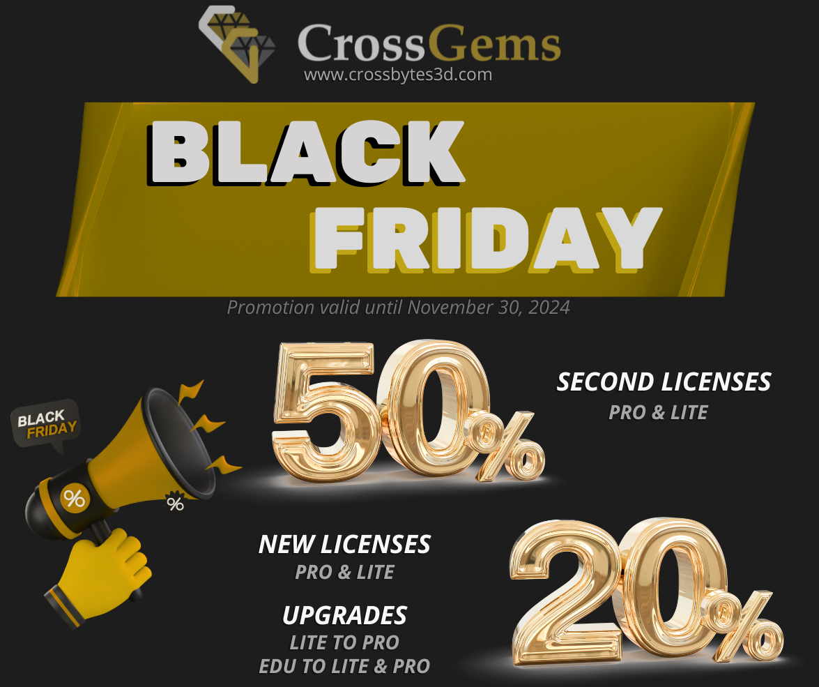 CrossGems Black Friday Promo