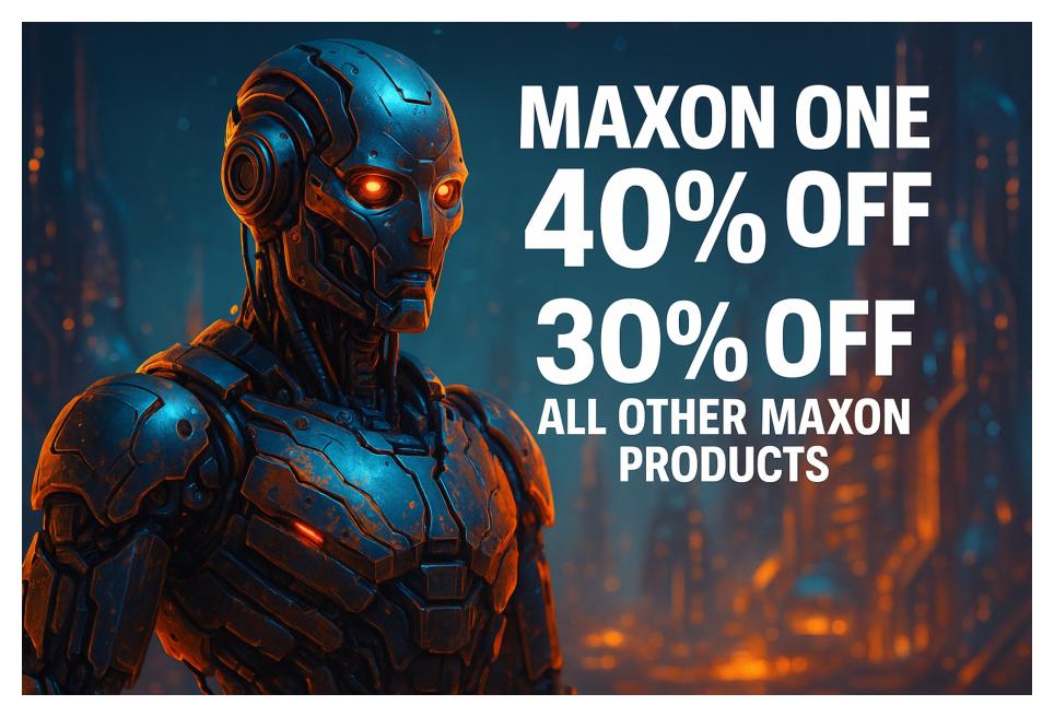 Maxon June 2025 FLASH Sale