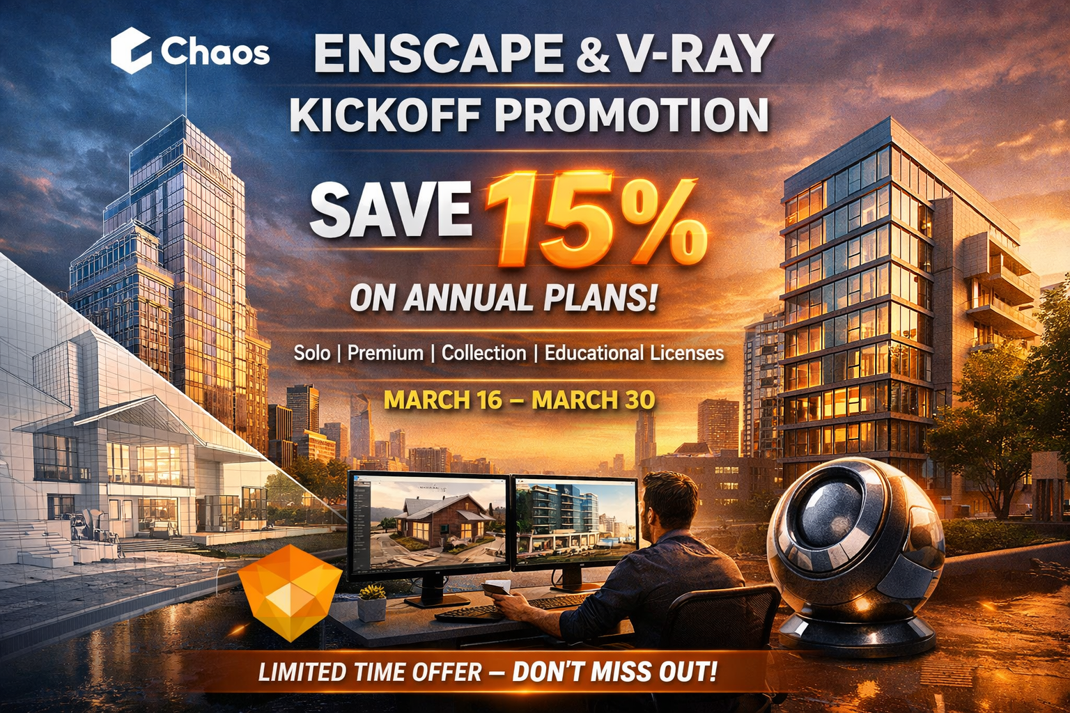 Enscape &amp; V-Ray Kickoff Campaign