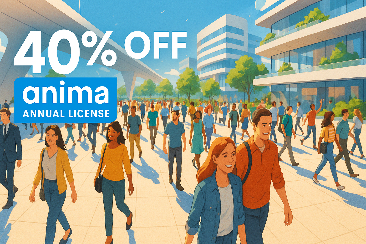 Bring Every Scene to Life — Anima All Annual License 40 % OFF!