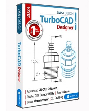 IMSI | TurboCAD Designer 2025 for Win - Upgrade