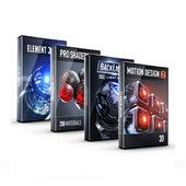 Video Copilot | Video Copilot Motion Design Bundle (Element 3D + BackLight + Motion Design 2 + Pro Shaders 2)
