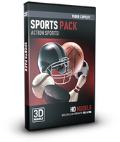 Video Copilot | Video Copilot 3D Model Pack - Sports