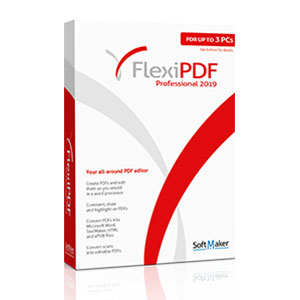 SoftMaker | SoftMaker FlexiPDF - Professional 2019 - Single-User License