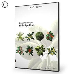 Dosch Design | DOSCH 2D Viz-Images: Bird's Eye - Plants