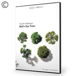 Dosch Design | DOSCH 2D Viz-Images: Bird's Eye - Trees