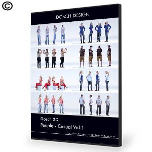 Dosch Design | DOSCH 3D: People - Casual Vol. 1