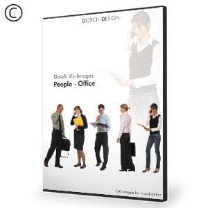 Dosch Design | DOSCH 2D Viz-Images: People - Office V2