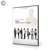 Dosch Design | DOSCH 2D Viz-Images: People - African American - Casual