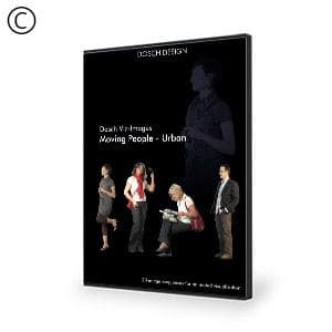 Dosch Design | DOSCH 2D Viz-Images: Moving People - Urban