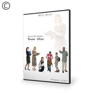 Dosch Design | DOSCH 2D Viz-Images: People - School