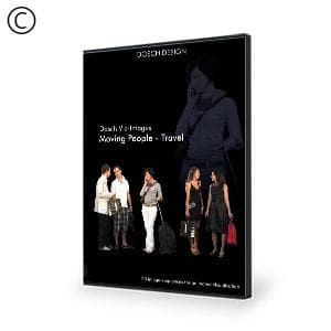 Dosch Design | DOSCH 2D Viz-Images: Moving People - Travel