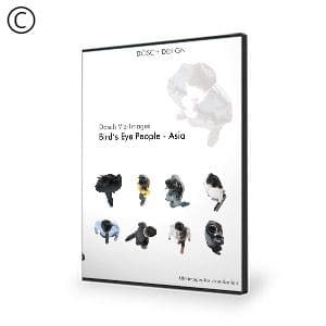 Dosch Design | DOSCH 2D Viz-Images: Bird Eye People - Asia
