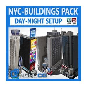 NoneCG | Architecture - NYC - Buildings Pack