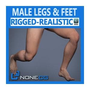 NoneCG | Characters - Adult Male Legs And Feet