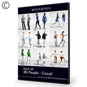 Dosch Design | DOSCH 3D: 3D-People - Casual
