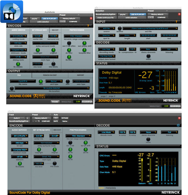 Neyrinck Soundcode for Dolby Digital 2