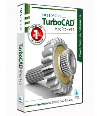 IMSI | TurboCAD Pro V14 for Mac - 1-Year Subscription